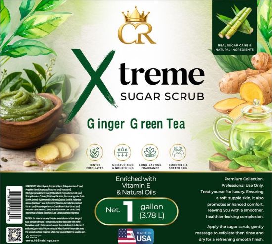 Picture of CROWN XTREME SUGAR SCRUB 1 GALLON GINGER GREEN TEA