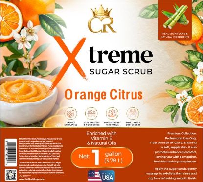 Picture of CROWN XTREME SUGAR SCRUB 1 GALLON ORANGE CITRUS