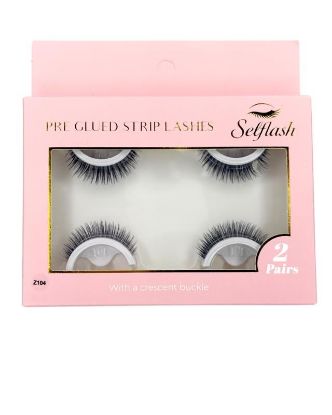 Picture of SELFLASH PRE GLUED STRIP LASHES Z104