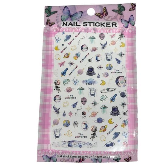Picture of SPACE THEME STICKER F532