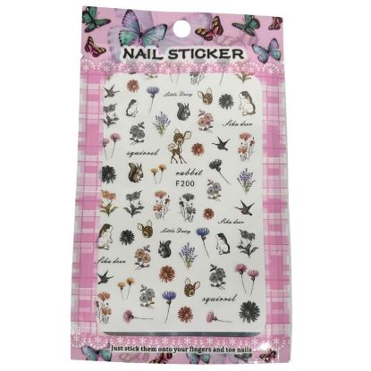 Picture of FOREST ANIMAL STICKER F200