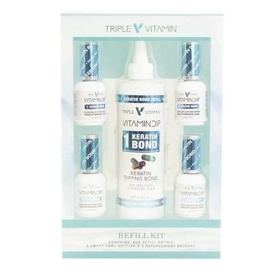 Picture of TRIPLE VITAMIN DIP STEPS REFILL NUMBER 1 8 FL OZ