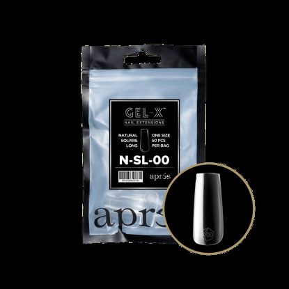 Picture of APRES GEL-X® NATURAL SQUARE LONG REFILL BAG -00