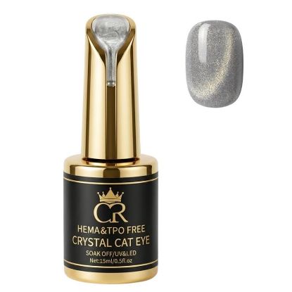 Picture of CROWN CRYSTAL CAT EYE GEL 001 - HEMA FREE & TPO FREE