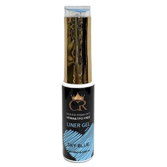 Picture of CROWN LINER GEL NAIL ART 19 SKY BLUE