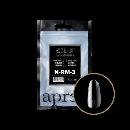 Picture of APRES NATURAL ROUND MEDIUM REFILL BAG -3 (50PCS)