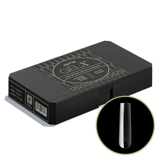 Picture of APRES SCULPTED SQUARE EXTRA LONG BOX OF TIPS 2.0