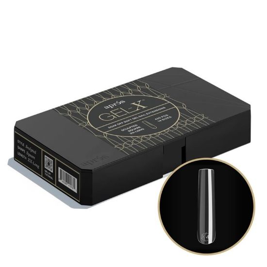Picture of APRES SCULPTED SQUARE EXTRA EXTRA LONG BOX OF TIPS 2.0