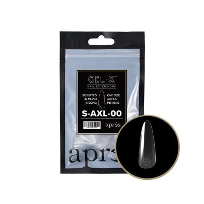 Picture of APRES GEL-X® SCULPTED ALMOND EXTRA LONG REFILL-8 (30PCS)