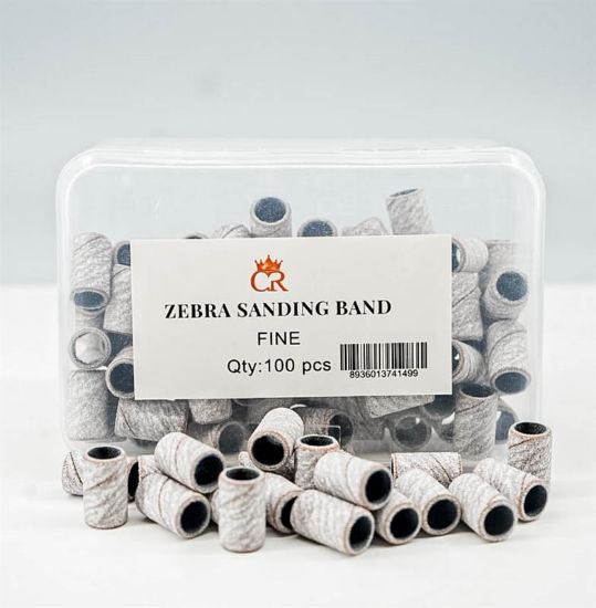 Picture of CROWN ZEBRA SANDING BAND FINE 100 PCS CN