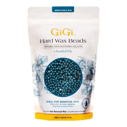 Picture of GIGI HARD WAX BEADS 14OZ - AZULENE