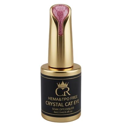 Picture of CROWN CRYSTAL CAT EYE GEL 034 - HEMA FREE & TPO FREE