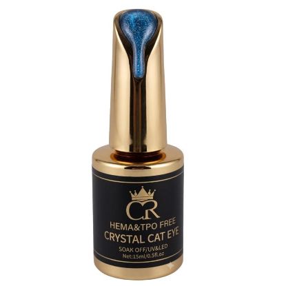 Picture of CROWN CRYSTAL CAT EYE GEL 033 - HEMA FREE & TPO FREE