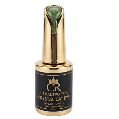 Picture of CROWN CRYSTAL CAT EYE GEL 032 - HEMA FREE & TPO FREE