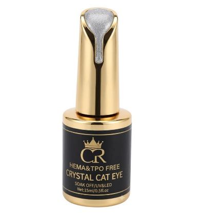 Picture of CROWN CRYSTAL CAT EYE GEL 013 - HEMA FREE & TPO FREE