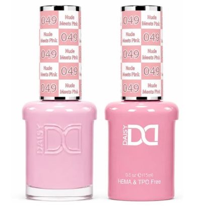 Picture of DND HEMA & TPO FREE DUO 049 - NUDE MEETS PINK