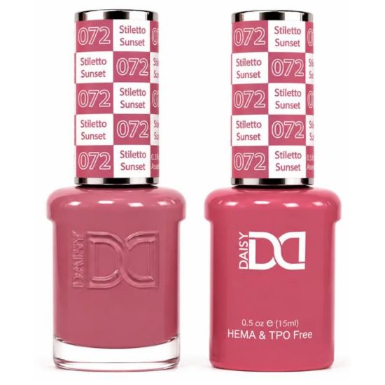 Picture of DND HEMA & TPO FREE DUO 072 - STILETTO SUNSET