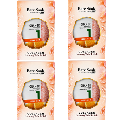 Picture of BARE SOAK COLLAGEN FOAMING 4 STEPS ORANGE CASE - 50 PCS