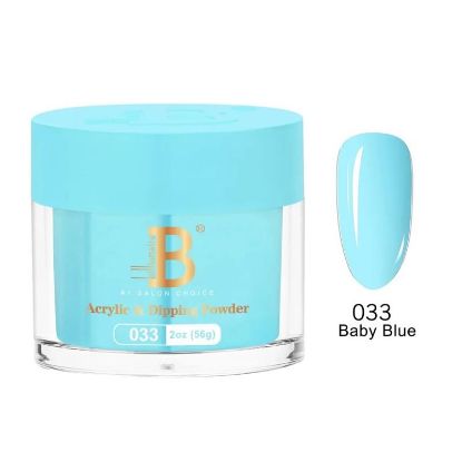 Picture of BILLIONAIRE IMPERIAL COLLECTION ACRYLIC & DIPPING POWDER IC-033 BABY BLUE