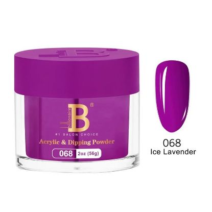 Picture of BILLIONAIRE IMPERIAL COLLECTION ACRYLIC & DIPPING POWDER IC-068 ICE LAVENDER