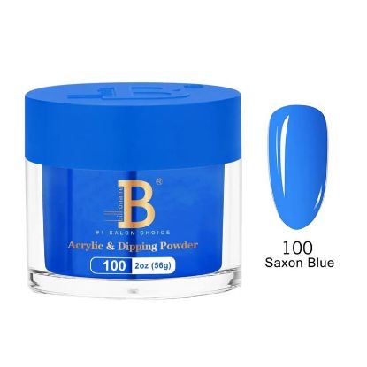 Picture of BILLIONAIRE IMPERIAL COLLECTION ACRYLIC & DIPPING POWDER IC-100 SAXON BLUE