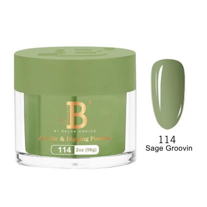 Picture of BILLIONAIRE IMPERIAL COLLECTION ACRYLIC & DIPPING POWDER IC-114 SAGE GROOVIN