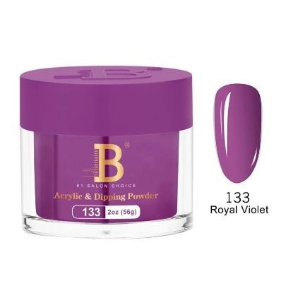 Picture of BILLIONAIRE IMPERIAL COLLECTION ACRYLIC & DIPPING POWDER IC-133 ROYAL VIOLET