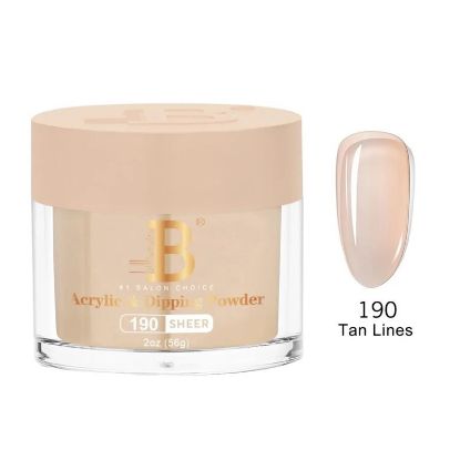 Picture of BILLIONAIRE IMPERIAL COLLECTION ACRYLIC & DIPPING POWDER IC-190 TAN LINES
