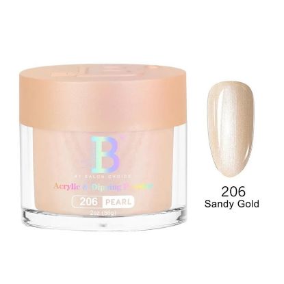 Picture of BILLIONAIRE IMPERIAL COLLECTION ACRYLIC & DIPPING POWDER IC-206 SANDY GOLD