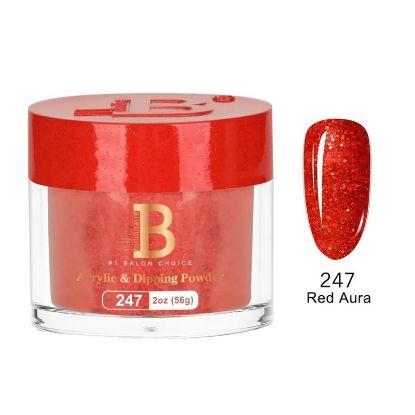 Picture of BILLIONAIRE IMPERIAL COLLECTION ACRYLIC & DIPPING POWDER IC-247 RED AURA