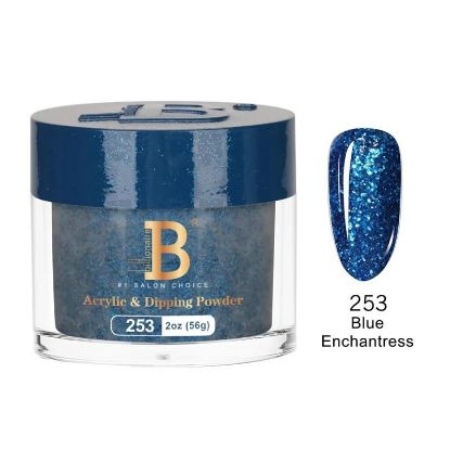 Picture of BILLIONAIRE IMPERIAL COLLECTION ACRYLIC & DIPPING POWDER IC-253 BLUE ENCHANTRESS