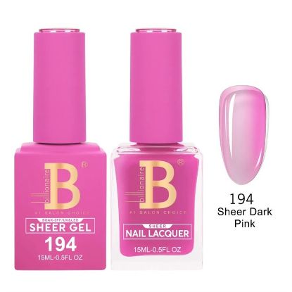 Picture of BILLIONAIRE IMPERIAL COLLECTION DUO IC-194 SHEER DARK PINK