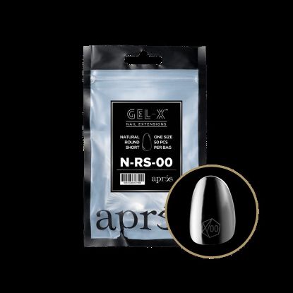 Picture of APRES GEL-X® NATURAL ROUND SHORT REFILL BAG -00