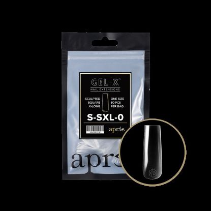 Picture of APRES GEL-X® SCULPTED SQUARE EXTRA LONG REFILL BAG -0