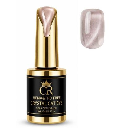 Picture of CROWN CRYSTAL CAT EYE GEL 004 - HEMA FREE & TPO FREE