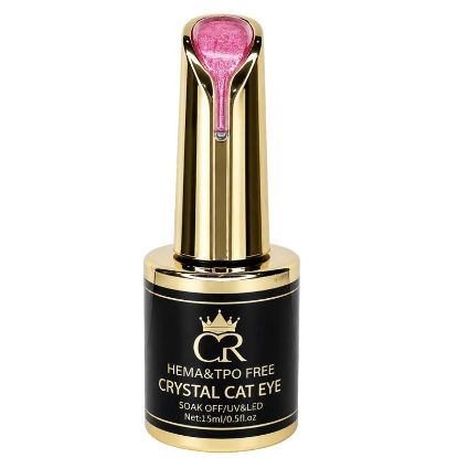 Picture of CROWN CRYSTAL CAT EYE GEL 011 - HEMA FREE & TPO FREE