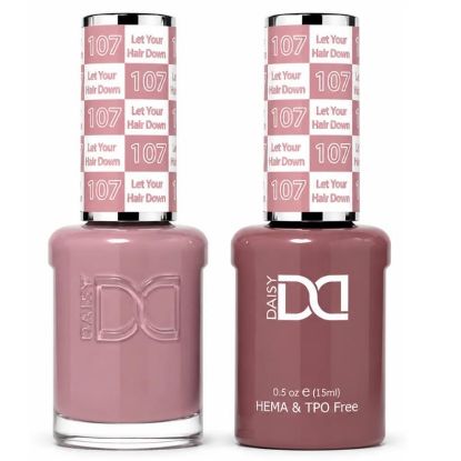 Picture of DND HEMA & TPO FREE DUO 107 - LET YOUR HAIR DOWN