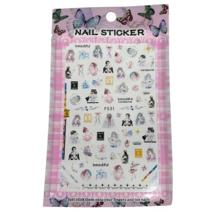 Picture of BEAUTIFUL MAN WOMAN STICKER F531
