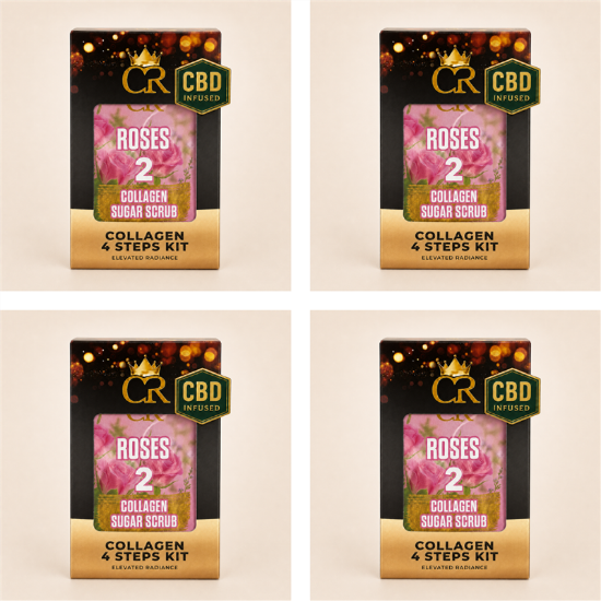 Picture of CROWN CBD COLLAGEN 4 STEPS ROSES CASE - 50 PCS