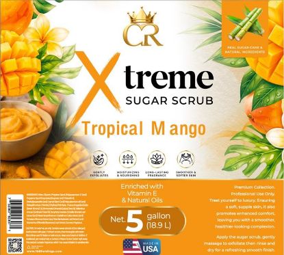 Picture of CROWN XTREME SUGAR SCRUB 5 GALLONS BUCKET TROPICAL MANGO
