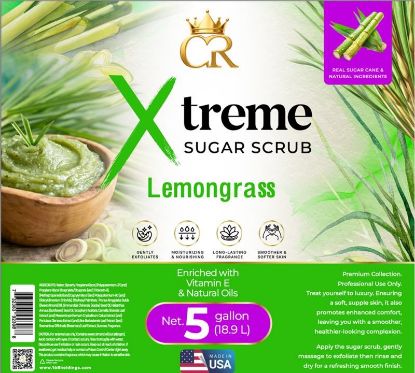Picture of CROWN XTREME SUGAR SCRUB 5 GALLONS BUCKET LEMONGRASS