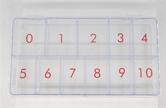 Picture of EMPTY NUMBERED TIP BOX FOGGY JJBX-13150-#1