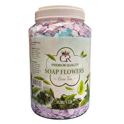 Picture of CROWN PREMIUM QUALITY FLOWER SOAP GREEN TEA