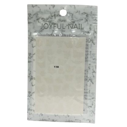 Picture of JOYFUL NAIL WHITE BUTTERFLY STICKER