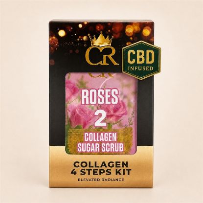 Picture of CROWN CBD COLLAGEN 4 STEPS ROSES SINGLE