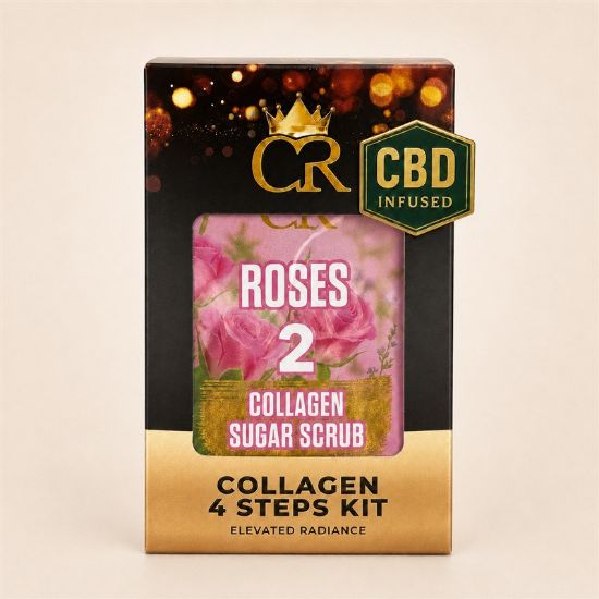 Picture of CROWN CBD COLLAGEN 4 STEPS ROSES SINGLE