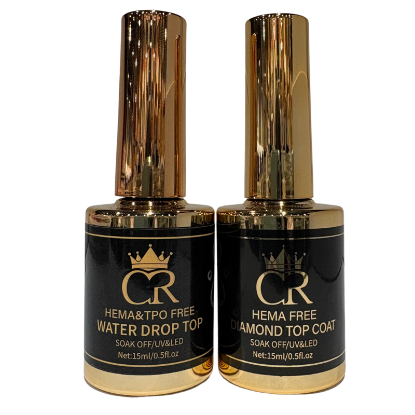 Picture of CROWN WATER DROP TOP WITH DIAMOND TOP COAT COMBO