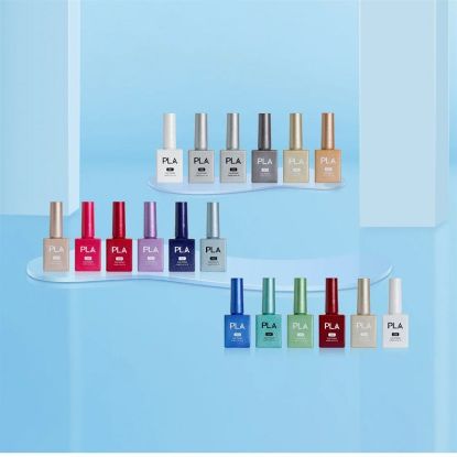 Picture of PLA FULL COLLECTION PLA GLITTER COLLECTION 18 COLORS - GEL