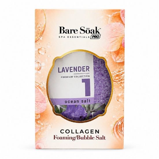 Picture of BARE SOAK COLLAGEN FOAMING 4 STEPS LAVENDER SINGLE