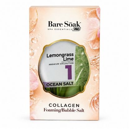 Picture of BARE SOAK COLLAGEN FOAMING 4 STEPS LEMONGRASS LIME SINGLE